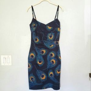 Karen Millen Peacock cocktail dress